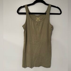 3 for $10 Faded Glory Olive Green Tank Top Sleeveless Shirt Medium